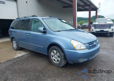 2008 Kia Sedona Ex/Lx from USA, damaged, VIN KNDMB233786237834